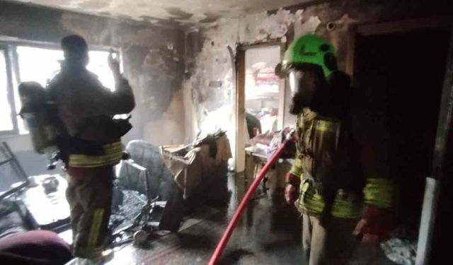 Kahramanmaraş'ta ikamet yangını