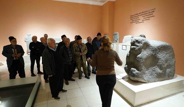 Kahramanmaraş'ta ulu çınarların tarih buluşması