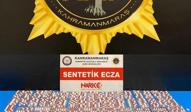 Kahramanmaraş'ta uyuşturucu operasyonları: 4 tutuklama