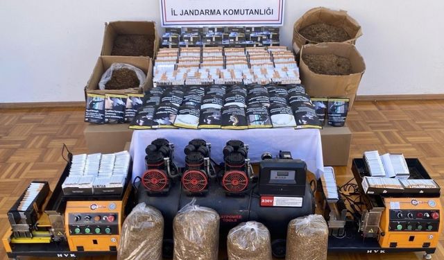 Kumluca'da 150 kilo kıyılmış tütün ele geçirildi