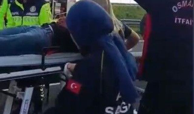 Osmaniye'de kontrolden çıkan tır devrildi: 1 yaralı