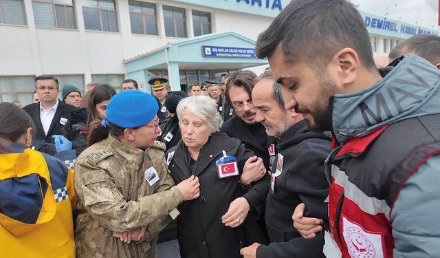 Şehit Binbaşı Sinan Taştekin'in naaşı Isparta'ya getirildi