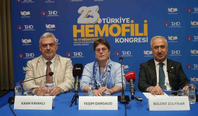 23. Türkiye Hemofili Kongresi Antalya'da başladı