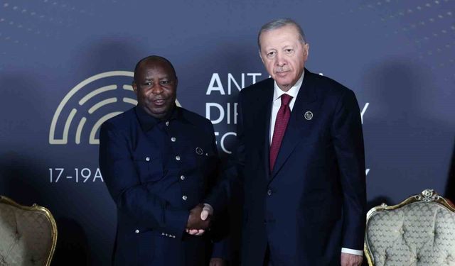 Cumhurbaşkanı Erdoğan, Burundi Cumhurbaşkanı Ndayishimiye ile görüştü