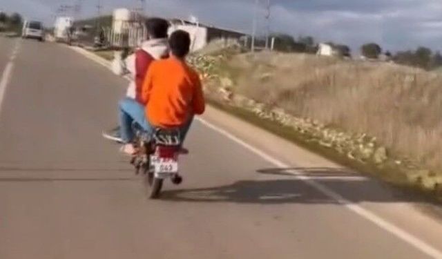 Kahramanmaraş'ta akrobatik hareketler yapan motosikletliye 47 bin TL ceza
