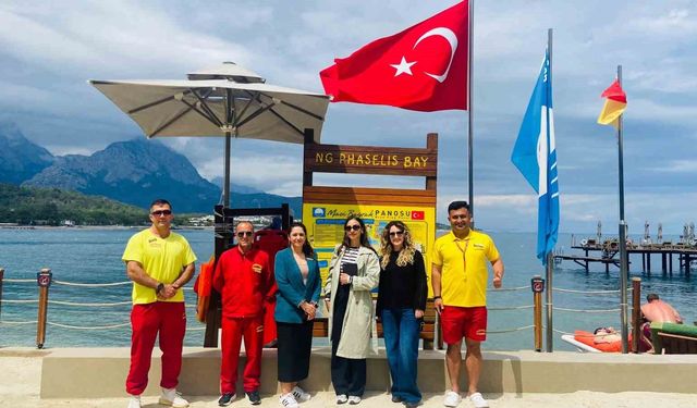 Kemer'de Mavi Bayrak denetimleri başladı