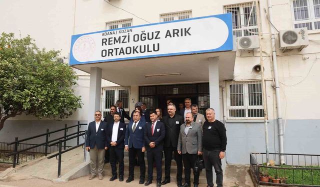 Kozanlı Prof. Dr. Remzi Oğuz Arık isminin verildiği okulda anıldı