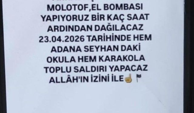 Sosyal medyadan 'saldırı yapacağız' paylaşımına gözaltı