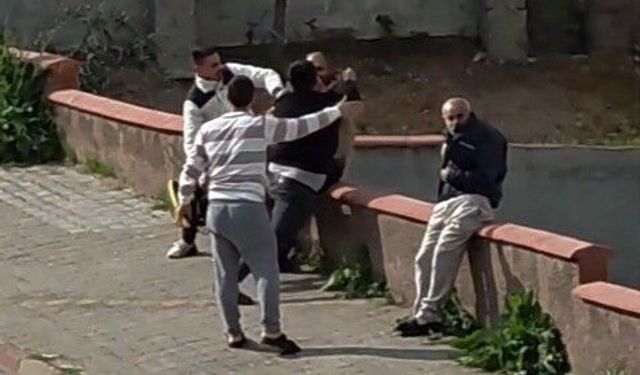 Yaşlı babasına sert çıkan şahıs, yanlış anlaşılınca darp edildi
