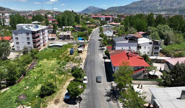 Göksun'da Atatürk ve Yunus Emre Caddeleri yenilendi