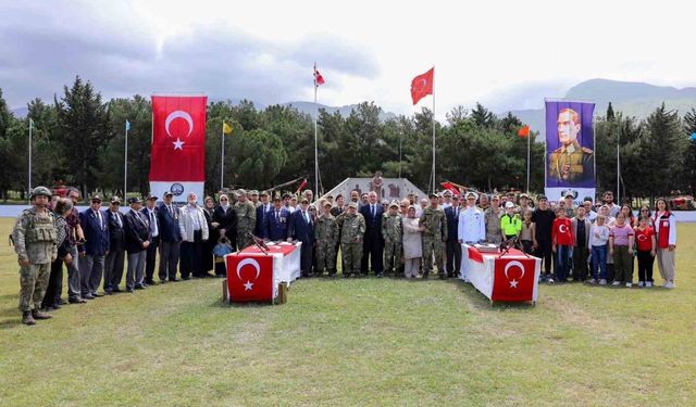 İskenderun'da engelli bireyler temsili askerlik töreninde yemin etti
