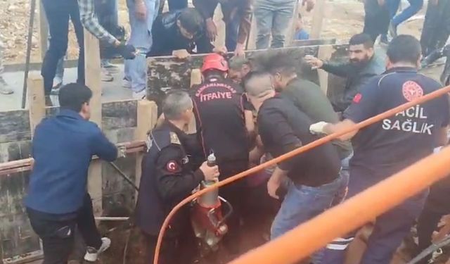Kahramanmaraş'ta yol çöktü: 1 yaralı
