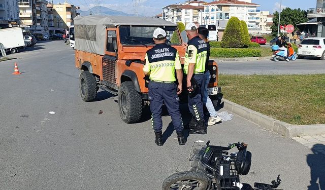 Kazadan yaralı kurtulan sürücüye araca plaka takmamaktan 46 bin TL ceza