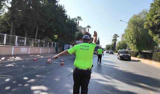 Mersin'de trafikte kameralı sıkı denetim: 10 günde bin 413 sürücü ceza yedi