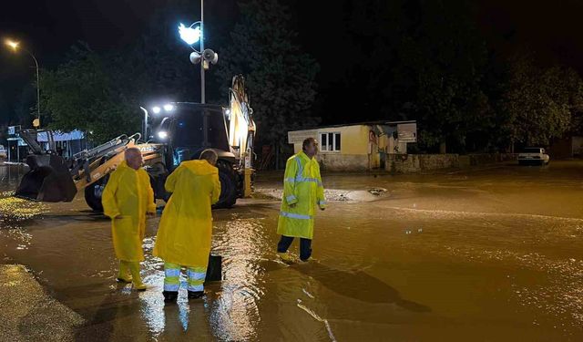 Osmaniye'de sağanak etkili oldu