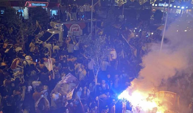 Osmaniye'de sarı-kırmızı coşku
