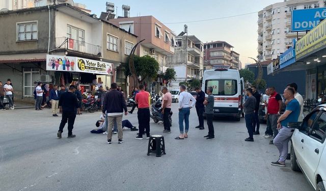 Serik'te iki motosiklet çarpıştı: 3 yaralı