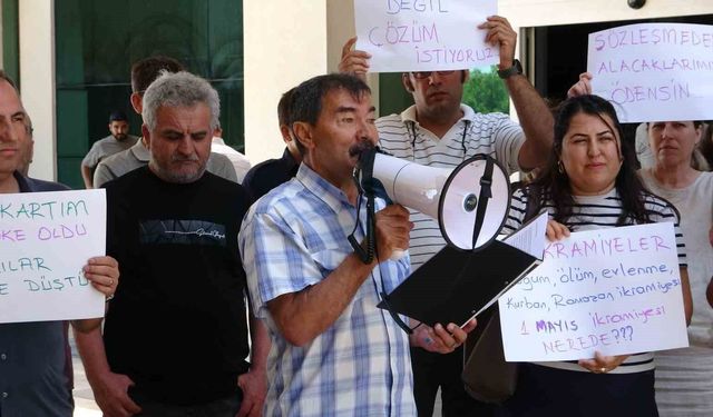 Tüm Bel-Sen'den Konyaaltı Belediyesi'nden alacakların ödenmesi çağrısı