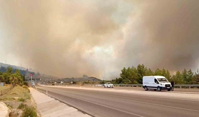 Antalya'da orman yangını