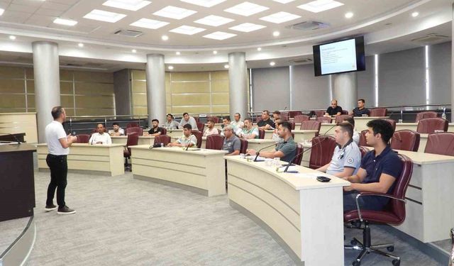 Kepez Belediyesi'nden personele 'Afetlerde İş Güvenliği Eğitimi'