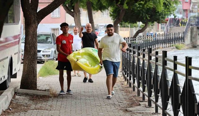 Mahalleli boğulmalara karşı 'Cankurtaran' ekibi kurdu