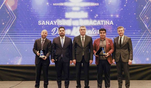 Mersin'in üretim ve ihracat başarısı taçlandırıldı