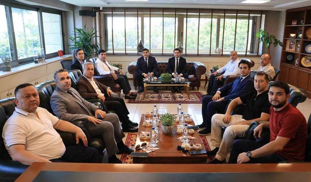 MTSO'da Mersin ile Özbekistan arasında ticaret görüşmesi