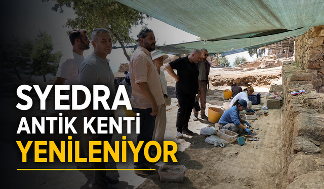 Syedra Antik Kenti Yenileniyor