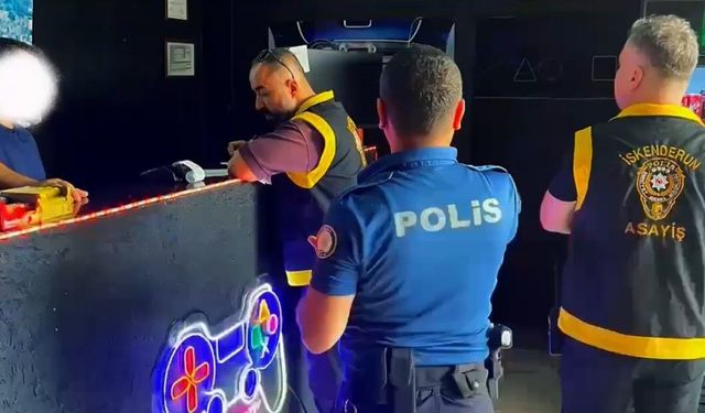 Antakya'da internet kafe ve oyun salonlarına denetim