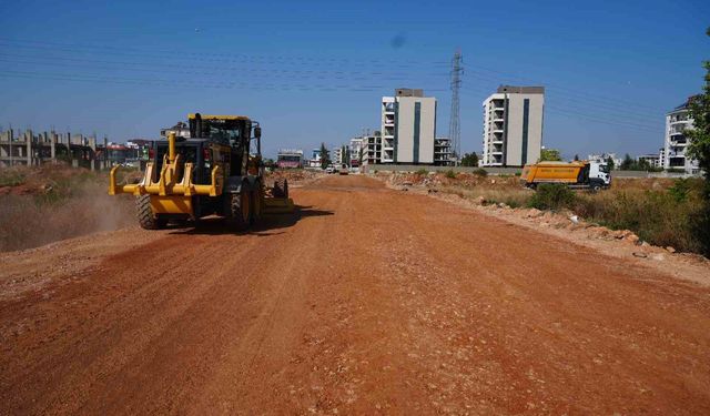Baraj Mahallesi'nde yol çalışmaları hız kesmiyor