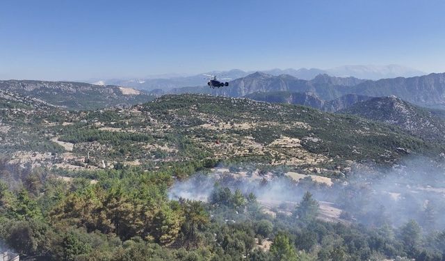 Burdur'da orman yangını kontrol altına alındı