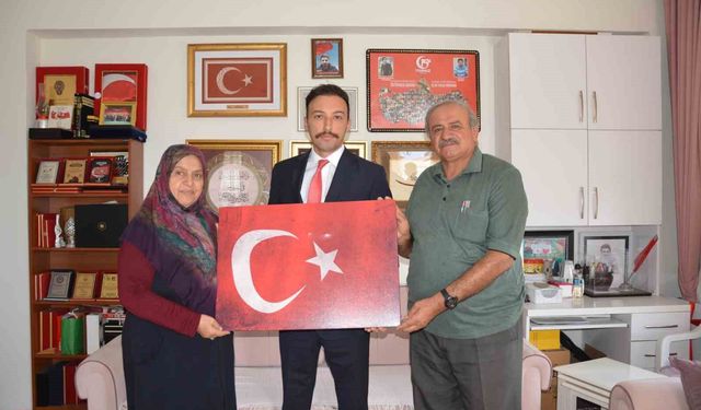 Cumhuriyet Başsavcısı Kapıcı'dan 15 Temmuz şehidinin ailesine ziyaret