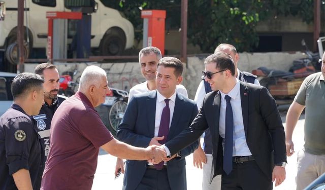 Feke'de projeler sahada değerlendirildi, esnafın talepleri dinlendi