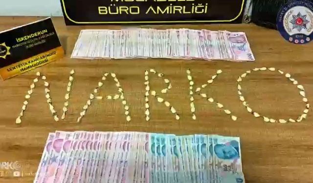 İskenderun'da uyuşturucuyla mücadele operasyonlarında 28 şüpheli tutuklandı