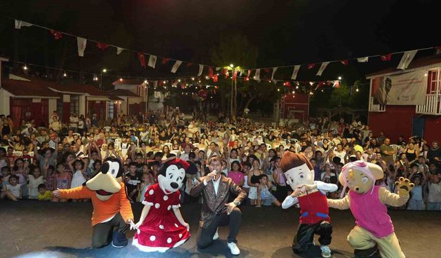 Kepez'in kültür festivali çocuk etkinlikleriyle şenlendi