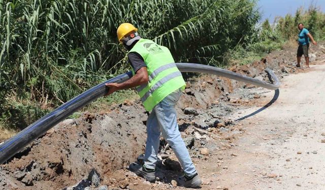 Samandağ Tekebaşı içme suyu projesinde sona gelindi