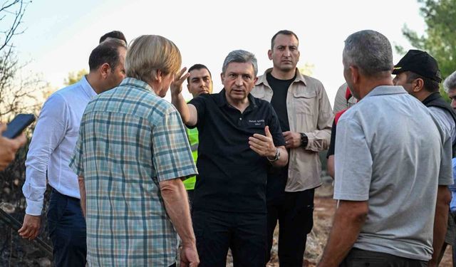 Vali Şahin, Antalya'daki orman yangınlarının son durumunu paylaştı