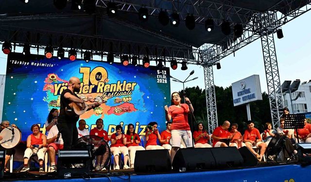 Yöreler Renkler Festivali İç Anadolu Gecesiyle devam etti