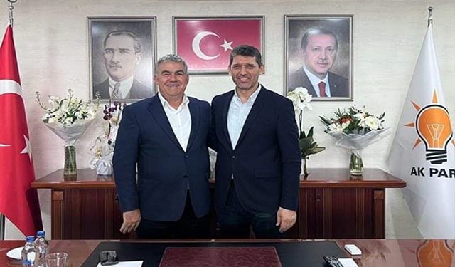 Gazipaşa Ak Parti İlçe Başkanı Ali Doğan hafta sonunu ziyaretler ile geçirdi
