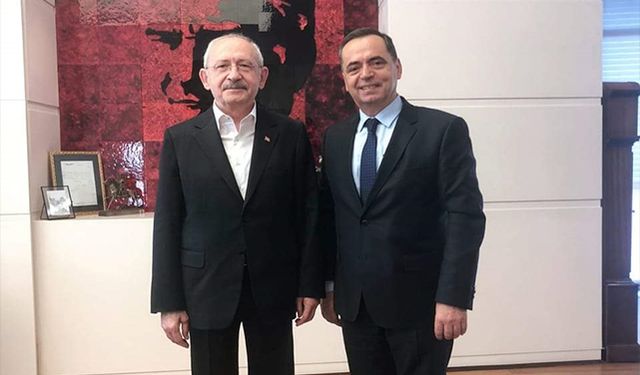 Başkan Yılmaz CHP Genel başkanı Kılıçdaroğlu'nu Ziyaret etti