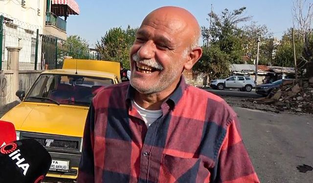 Çalınan arabasında hırsızın bıraktığı sürprizi görünce kahkahaya boğuldu