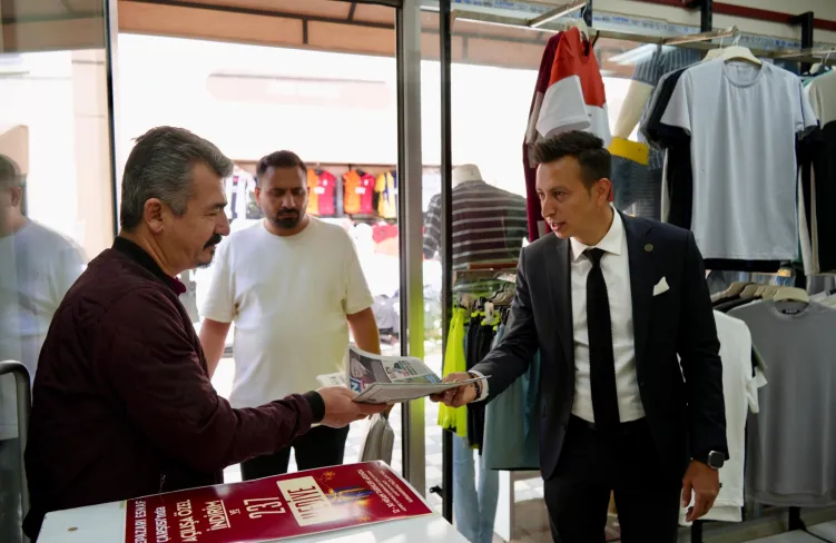 MHP'li başkanlardan esnafa şiftah parası!