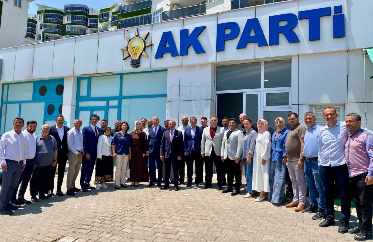 Denizli Milletvekili Şahin Tin'den Mudanya'da teşkilat çalışması