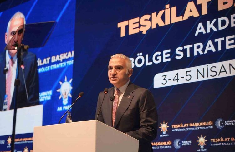 Bakan Ersoy: 'Akdeniz Bölgesi'nde 2002-2025 yılları arasında yaklaşık 26,9 milyar liralık kültür ve turizm yatırımı gerçekleştirildi'