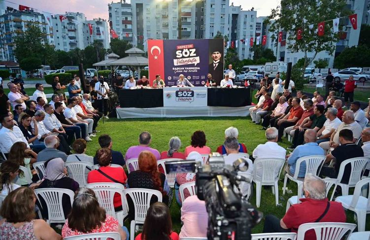 Kepez'de 'Söz Vatandaşta' buluşmasının ikincisi düzenlendi