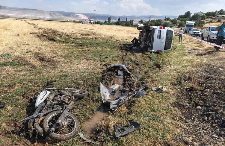 Kahramanmaraş'ta trafik kazası: 1 ölü