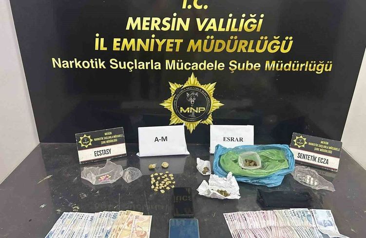 Mersin'de uyuşturucu operasyonu: 4 şüpheli tutuklandı