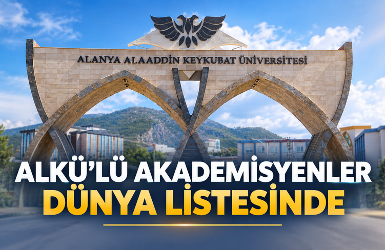 ALKÜ’LÜ AKADEMİSYENLER DÜNYA LİSTESİNDE