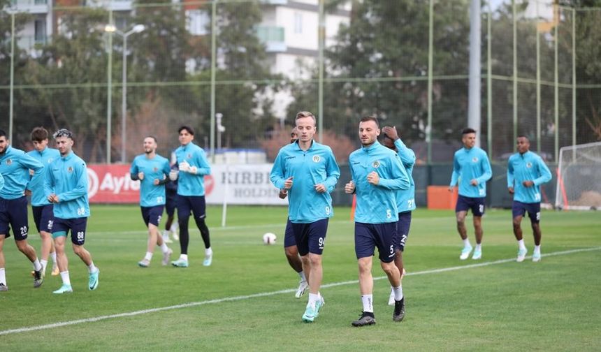 Alanyaspor, Kocaelispor ile oynayacağı maçın hazırlıklarını tamamladı