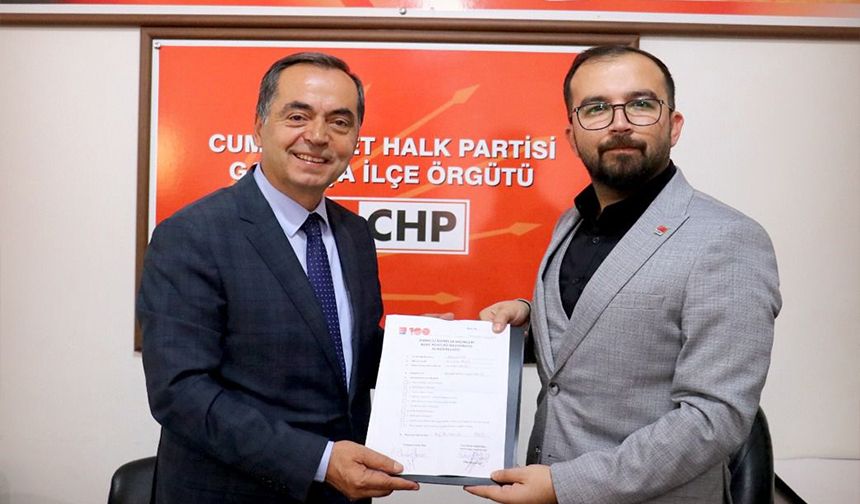Mehmet Ali Yılmaz, Gazipaşa belediye başkan aday adaylığı başvurusunu yaptı